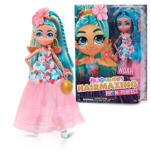 Noah Hairdorables Hairmazing Prom Perfect Fashion Doll & Accessories New In Box